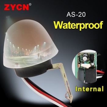 Automatyczny przełącznik włączania/wyłączania światła ulicznego ogrodowego 10A/220V [22070000563]